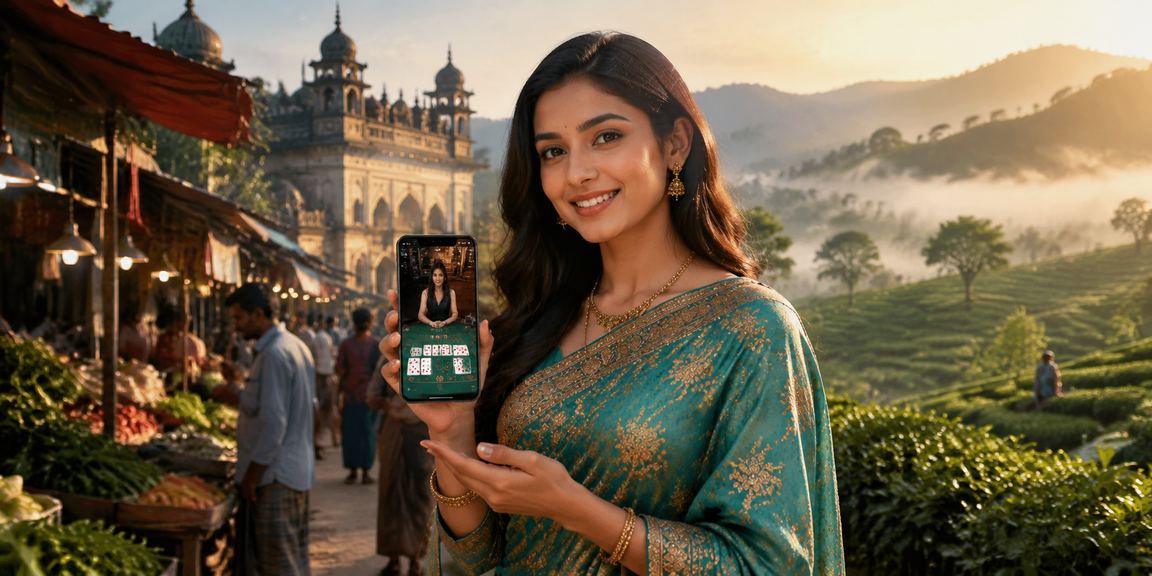 বগুড়ার চা বাগানে বাকারাত গেম উপভোগের দৃশ্য