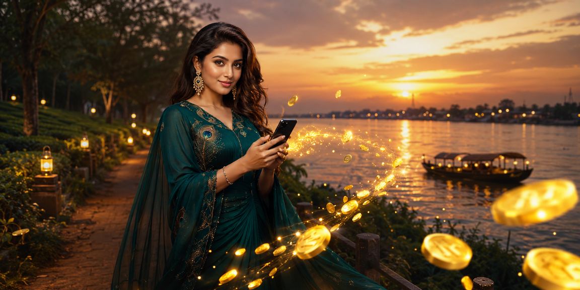 খুলনার চা বাগানে মোবাইল পেমেন্ট ব্যবহারের দৃশ্য